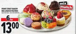 Metro FRONT STREET BAKERY MIX & MATCH PASTRIES offer