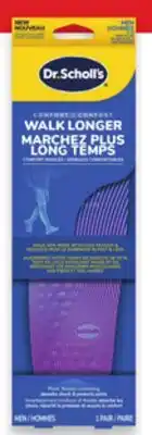 Walmart Dr. Scholl's Insoles offer