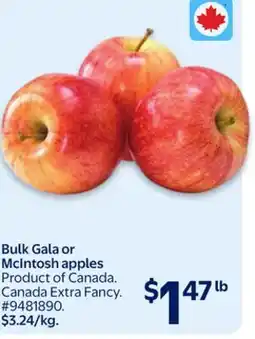 Walmart Bulk Gala or McIntosh apples offer