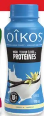 Walmart Oikos drinkable yogurt offer