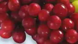 Walmart Red seedless grapes offer