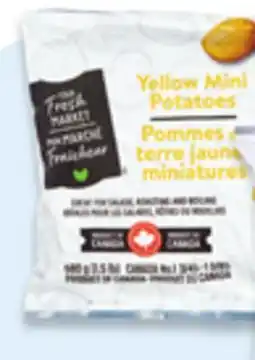 Walmart Your Fresh Market yellow potatoes offer