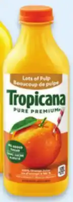 Walmart Tropicana Pure Premium orange juice offer