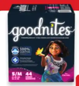 Walmart Goodnites superpack nighttime underwear offer