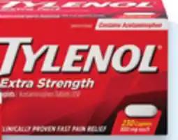 Walmart Tylenol Extra Strength caplets or EZTabs 230s offer