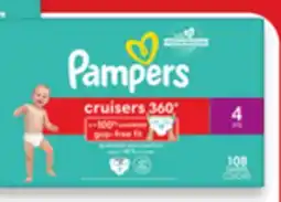 Walmart Pampers super econo pack diapers offer