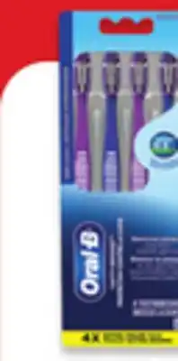 Walmart Oral-B Toothbrushes 4-pack offer