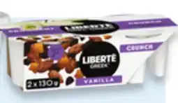 Walmart Liberté Méditerranée 500 g or 4 x 100 g or Greek 2 x 130 g or 4 x 100g yogurt offer