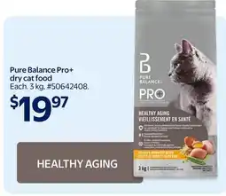 Walmart Pure Balance Pro+ dry cat food offer