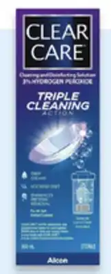 Walmart Opti-Free or Clear Care contact lens solution offer