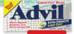 Walmart Advil Liqui-Gels value pack offer