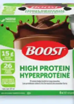 Walmart Boost high protein meal replacement Pack offer
