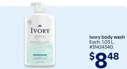 Walmart ivory body wash offer