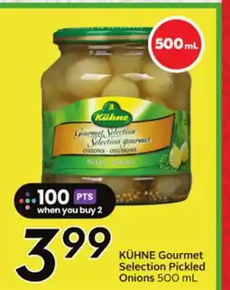 Sobeys KÜHNE Gourmet Selection Pickled Onions offer