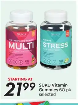 Sobeys SUKU Vitamin Gummies offer