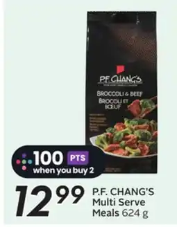 Sobeys P. F. CHANG'S Multi Serve Meals offer