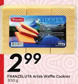 Sobeys FRANZELUTA Artek Waffle Cookies offer