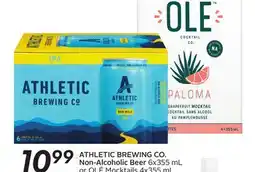 Sobeys ATHLETIC BREWING CO. Non-Alcoholic Beer offer