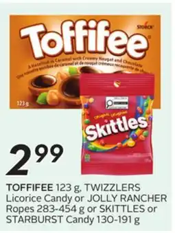 Sobeys TOFFIFEE offer