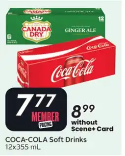 Sobeys COCA-COLA Soft Drinks offer