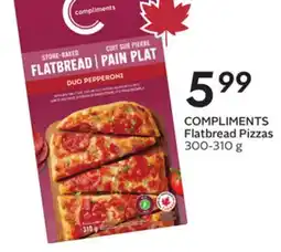 Sobeys COMPLIMENTS Flatbread Pizzas offer