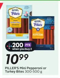 Sobeys PILLER'S Mini Pepperoni or Turkey Bites offer