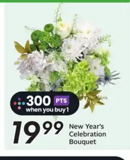 Sobeys New Year's Celebration Bouquet offer
