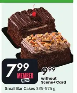 Sobeys Small Bar Cakes offer