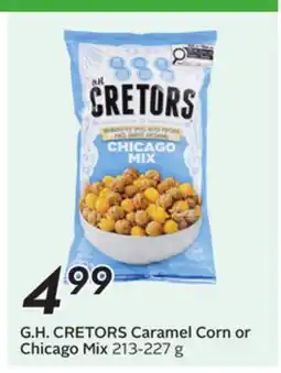 Sobeys G. H. CRETORS Caramel Corn or Chicago Mix offer