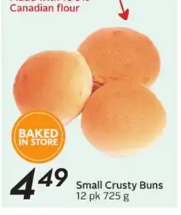 Sobeys Small Crusty Buns offer