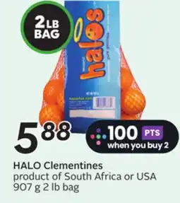 Sobeys HALO Clementines offer