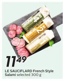 Sobeys LE SAUCIFLARD French Style Salami offer