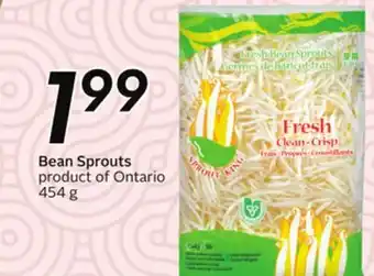 Sobeys Bean Sprouts offer