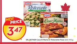 Sobeys DR. OETKER Casa Di Mama or Ristorante Pizza offer