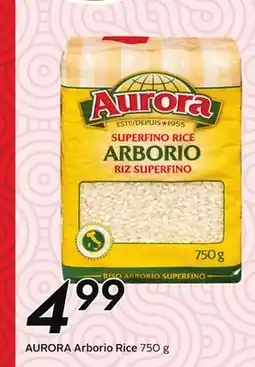 Sobeys AURORA Arborio Rice offer