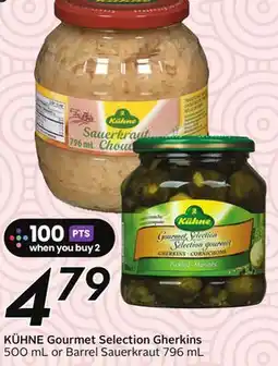 Sobeys KÜHNE Gourmet Selection Gherkins offer