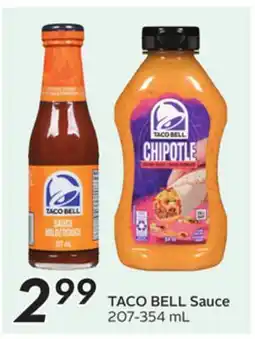 Sobeys TACO BELL Sauce offer