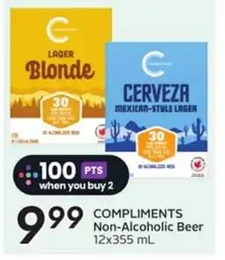 Sobeys COMPLIMENTS Non-Alcoholic Beer offer
