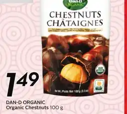 Sobeys DAN-D ORGANIC Organic Chestnuts offer