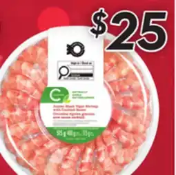 Sobeys Compliments Cooked Shrimp In Ring with Sauces offer