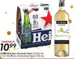 Sobeys HEINEKEN Non-Alcoholic Beer offer