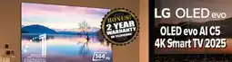2001 Audio Video OLED48C5 48 LG OLED evo AI C5 4K Smart TV 2025 offer