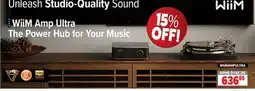2001 Audio Video WIIMAMPULTRA WIIM AUDIO STREAMER AMPLIFIER offer
