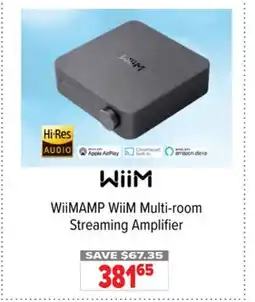 2001 Audio Video WiiMAMP WiiM Multi-room Streaming Amplifier offer