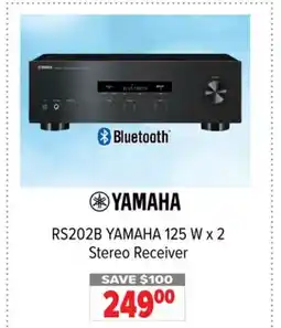 2001 Audio Video RS202B YAMAHA 125 W x 2 Stereo Receiver offer