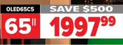 2001 Audio Video OLED65C5 LG 65 OLED 4K ALPHA 9 HDR PANEL SMART TV offer