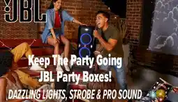 2001 Audio Video PARTYBOX1000 JBL Party Boxes offer