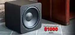 2001 Audio Video SB1000ASH SVS SUBWOOFER BLACK ASH offer