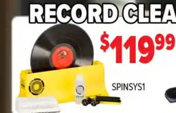 2001 Audio Video SPINSYS1 SPIN CLEAN RECORD WASH KIT offer