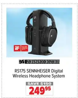 2001 Audio Video RS175 SENNHEISER Digital Wireless Headphone System offer